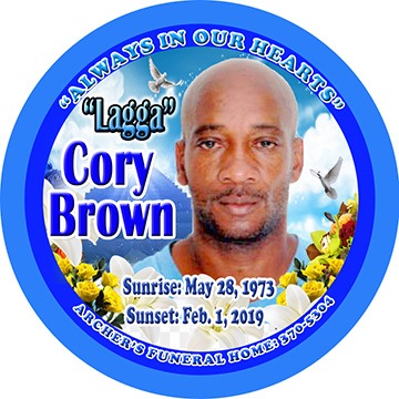 Cory Brown “Lagga”
